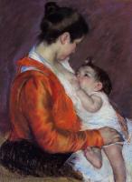 Cassatt, Mary - Louise Nursing Her Child